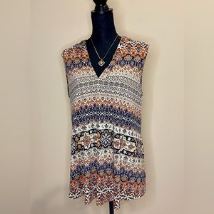 New Direction Women's Sleeveless Blouse, Size XL